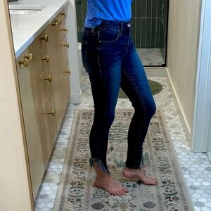 Dear John Gisele High Waisted Skinny Ankle Jeans